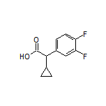 2-Cyclopropyl-2-(3,4-difluorophenyl)acetic Acid