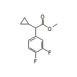 Methyl 2-Cyclopropyl-2-(3,4-difluorophenyl)acetate