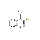 2-Cyclopropyl-2-(2-fluorophenyl)acetic Acid