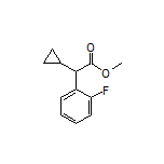 Methyl 2-Cyclopropyl-2-(2-fluorophenyl)acetate