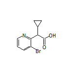 2-(3-Bromopyridin-2-yl)-2-cyclopropylacetic Acid