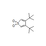 3,4-Di-tert-butylthiophene 1,1-Dioxide