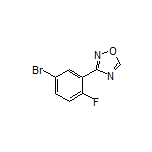 3-(5-Bromo-2-fluorophenyl)-1,2,4-oxadiazole