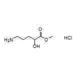 Methyl 5-Amino-2-hydroxypentanoate Hydrochloride