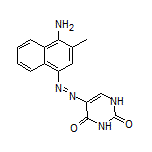 5-[(4-Amino-3-methyl-1-naphthyl)diazenyl]pyrimidine-2,4(1H,3H)-dione