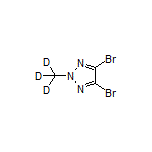 4,5-Dibromo-2-(methyl-d3)-2H-1,2,3-triazole