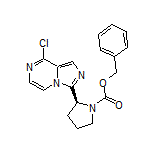 (S)-3-(1-Cbz-pyrrolidin-2-yl)-8-chloroimidazo[1,5-a]pyrazine