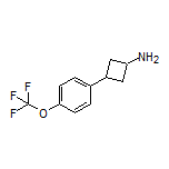 3-[4-(Trifluoromethoxy)phenyl]cyclobutanamine