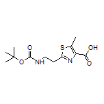 2-[2-(Boc-amino)ethyl]-5-methylthiazole-4-carboxylic Acid