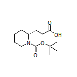 (R)-3-(1-Boc-2-piperidyl)propanoic Acid