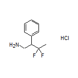 3,3-Difluoro-2-phenyl-1-butanamine Hydrochloride