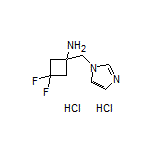 1-[(1-Imidazolyl)methyl]-3,3-difluorocyclobutanamine Dihydrochloride