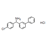 [1,1’-Biphenyl]-3-yl(4-chlorophenyl)methanamine Hydrochloride