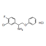 1-(3-Chloro-4-fluorophenyl)-2-phenoxyethanamine Hydrochloride