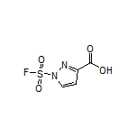 1-(Fluorosulfonyl)-1H-pyrazole-3-carboxylic Acid