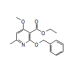 Ethyl 2-(Benzyloxy)-4-methoxy-6-methylnicotinate