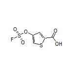 4-[(Fluorosulfonyl)oxy]thiophene-2-carboxylic Acid