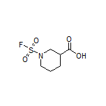 1-(Fluorosulfonyl)piperidine-3-carboxylic Acid