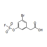 3-Bromo-5-[(fluorosulfonyl)oxy]phenylacetic Acid