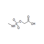 2-[(N-Methylsulfamoyl)oxy]acetic Acid