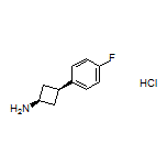 cis-3-(4-Fluorophenyl)cyclobutanamine Hydrochloride