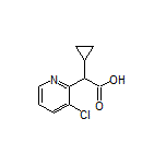 2-(3-Chloropyridin-2-yl)-2-cyclopropylacetic Acid