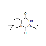 1-Boc-5,5-dimethylpiperidine-2-carboxylic Acid