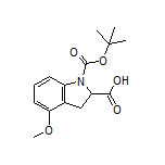 1-Boc-4-methoxyindoline-2-carboxylic Acid