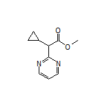 Methyl 2-Cyclopropyl-2-(pyrimidin-2-yl)acetate