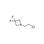 1-(2-Chloroethyl)-3,3-difluoroazetidine