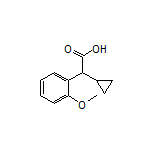 2-Cyclopropyl-2-(2-methoxyphenyl)acetic Acid