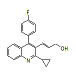 (E)-3-(2-Cyclopropyl-4-(4-fluorophenyl)quinolin-3-yl)prop-2-en-1-ol