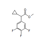 Methyl 2-Cyclopropyl-2-(3,4,5-trifluorophenyl)acetate