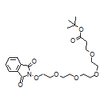 tert-Butyl 1-[(1,3-Dioxoisoindolin-2-yl)oxy]-3,6,9,12-tetraoxapentadecan-15-oate