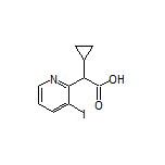 2-Cyclopropyl-2-(3-iodopyridin-2-yl)acetic Acid