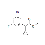 Methyl 2-(3-Bromo-5-fluorophenyl)-2-cyclopropylacetate