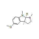 (3aS,8aR)-5-Methoxy-1,3a,8-trimethyl-1,2,3,3a,8,8a-hexahydropyrrolo[2,3-b]indole