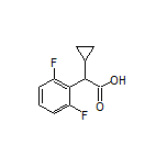 2-Cyclopropyl-2-(2,6-difluorophenyl)acetic Acid