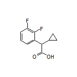 2-Cyclopropyl-2-(2,3-difluorophenyl)acetic Acid