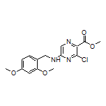 Methyl 3-Chloro-5-[(2,4-dimethoxybenzyl)amino]pyrazine-2-carboxylate