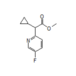 Methyl 2-Cyclopropyl-2-(5-fluoropyridin-2-yl)acetate