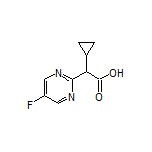 2-Cyclopropyl-2-(5-fluoropyrimidin-2-yl)acetic Acid