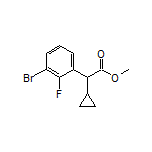 Methyl 2-(3-Bromo-2-fluorophenyl)-2-cyclopropylacetate