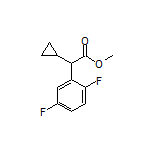 Methyl 2-Cyclopropyl-2-(2,5-difluorophenyl)acetate