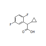 2-Cyclopropyl-2-(2,5-difluorophenyl)acetic Acid