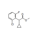 Methyl 2-(2-Chloro-6-fluorophenyl)-2-cyclopropylacetate