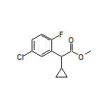 Methyl 2-(5-Chloro-2-fluorophenyl)-2-cyclopropylacetate