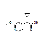 2-Cyclopropyl-2-(2-methoxypyridin-4-yl)acetic Acid