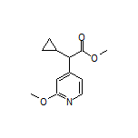 Methyl 2-Cyclopropyl-2-(2-methoxypyridin-4-yl)acetate