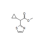 Methyl 2-Cyclopropyl-2-(2-thiazolyl)acetate